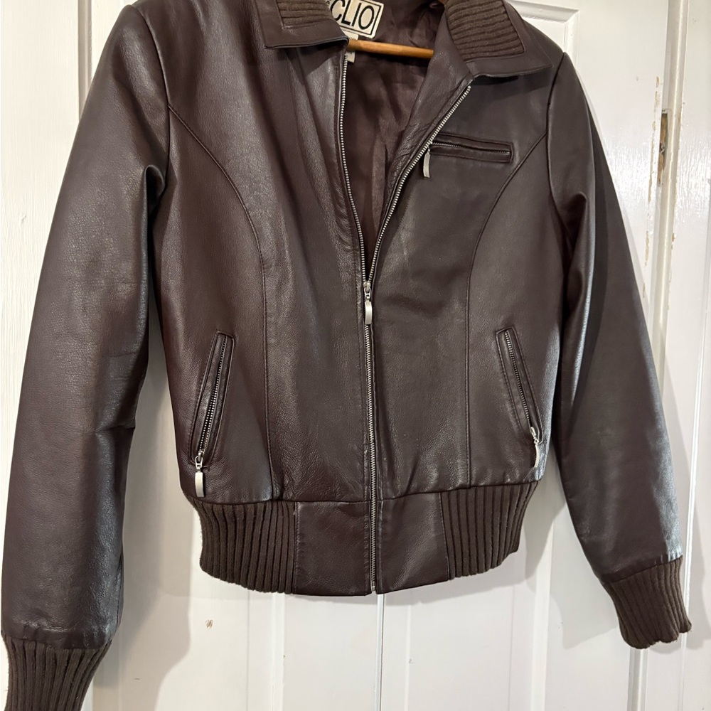Brown Leather Jacket
